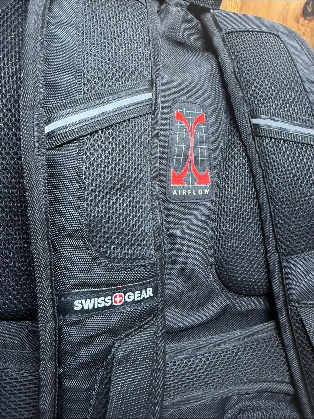 SwissGear Black Travel Laptop Backpack TSA Friendly Multi Pocket Business Bag